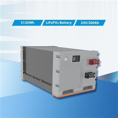 باتری BCT LifePO4 10 سال گارانتی 25.6 ولت باتری لیتیومی 200Ah